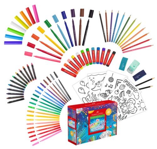Faber-Castell Ultimate Creativity Set A4 80pcs Carousel 1