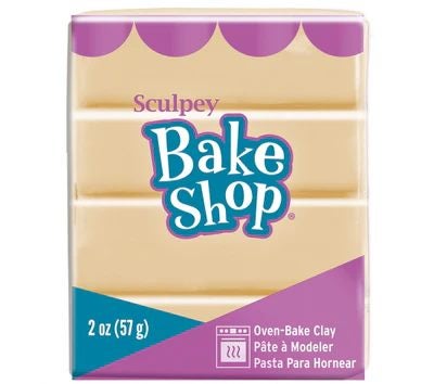Sculpey Bake Shop Clay 57g Block BEIGE Carousel 1