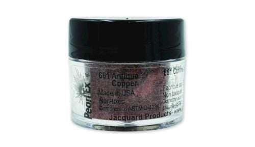 Jacquard Pearl Ex Powdered Pigments ANTIQUE COPPER 661 Carousel 1