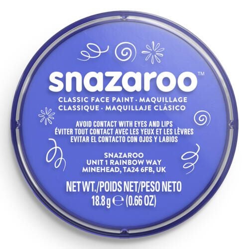 Snazaroo Face Paint 18ml Sky Blue Carousel 1
