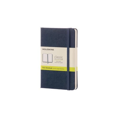 Moleskine Notebook Pocket Hard Cover Plain Sapphire Blue Carousel 1