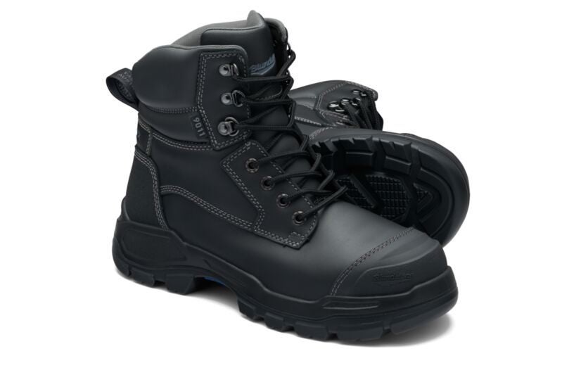 Blundstone Rotoflex 9011 Lace Up Safety Boot - Sizes UK3 to UK15 Carousel 1
