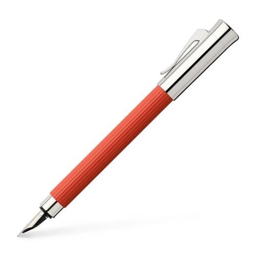 Graf von Faber-Castell Fountain pen - Tamitio India Red Medium Nib Carousel 1