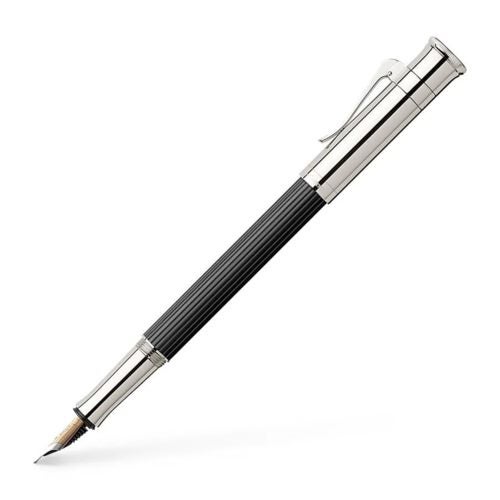 Graf von Faber-Castell Classic Fountain Pen - Ebony Medium Nib Carousel 1