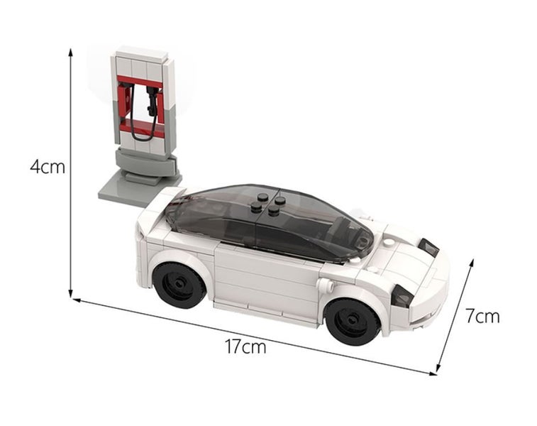 Tesla Model 3, 185 Pieces - Building blocks Carousel 2