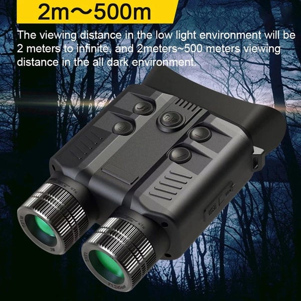 1080P 5MP Portable Binocular Infrared Night-Visions Device Day Night Use Photo Carousel 1