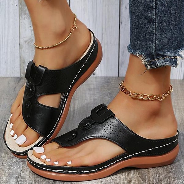 Women Sandals Low Heels Summer Shoes For Women Orthopedic Sandals Carousel 1