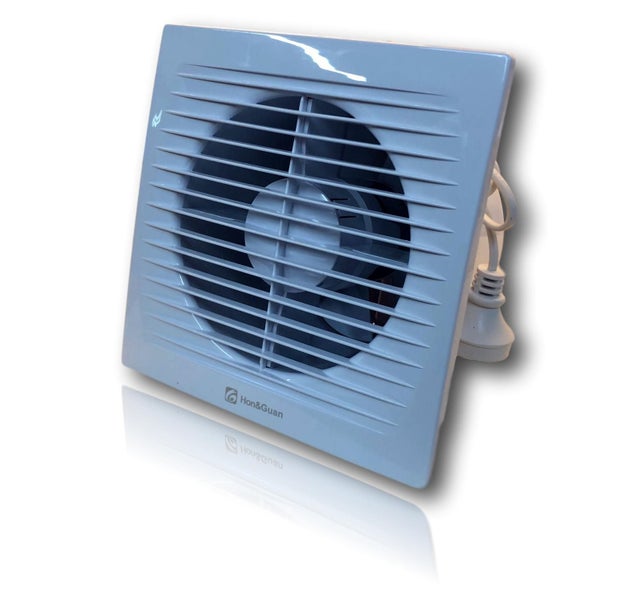 HGA 150C WALL/CEILING/WINDOW MOUNT BATHROOM FAN 150MM Carousel 1