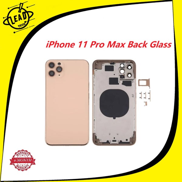 iPhone 11 Pro Max Rear Back Housing- Gold Carousel 1
