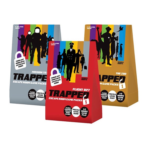 Trapped Series Assorted Room 4-6 Zoo Mission to Mars Flight 927 Activity Game 8+ Carousel 4