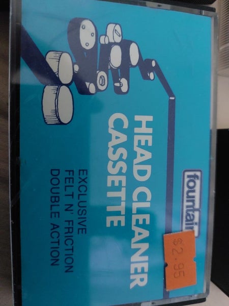 4x cassette tapes + Head cleaner Carousel 6