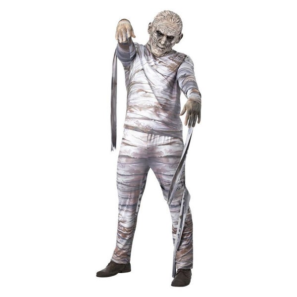 Universal Monsters Mummy Costume Adult White Carousel 1