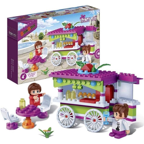Cafe Cart Banbao Blocks 6118 Carousel 1
