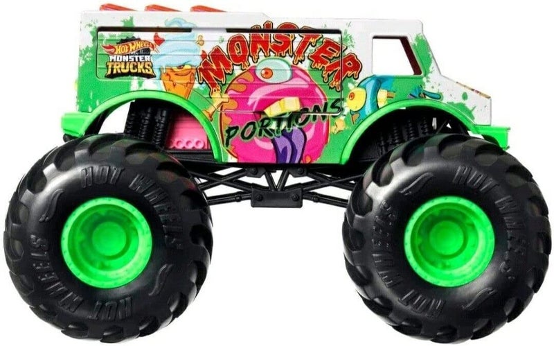 Hot Wheels 1:24 Scale Oversized Monster Trucks: Monster Portions Carousel 2