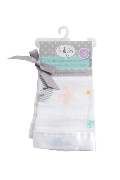 Muslin Security Blanket 2 Pack - Dreamland Carousel 1