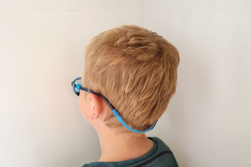 Glasses Accessories - Kids Silicone Head Strap (Light Blue) Ages 5 & Under Carousel 2
