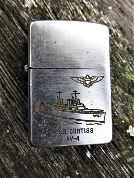 USS CURTISS AV-4 ZIPPO LIGHTER Carousel 1