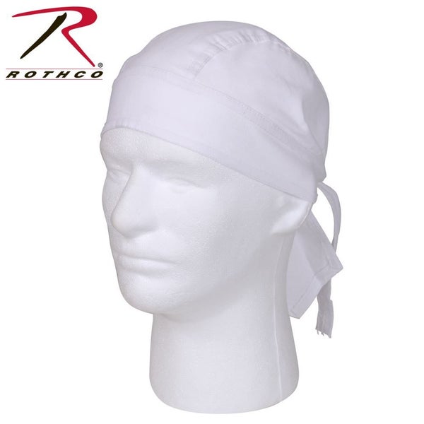 Rothco Head Wrap White Carousel 1