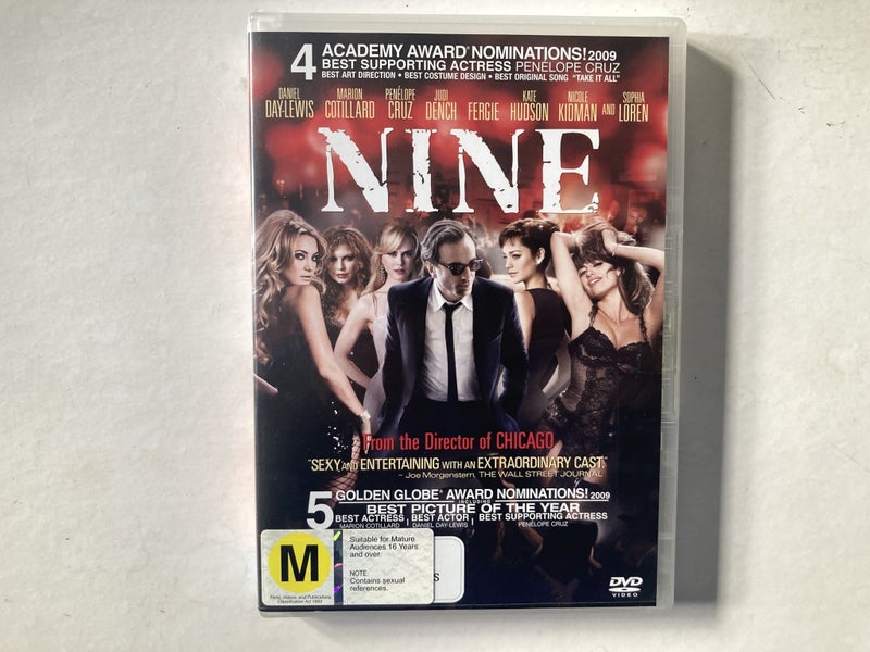 Nine; Daniel Day-Lewis, Marion Cotillard, Judi Dench, Fergie64510316343426110