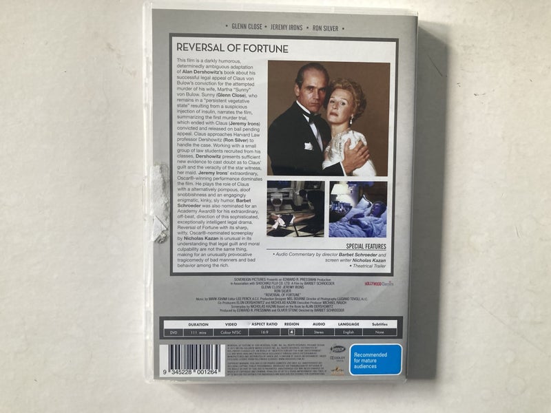 Reversal of Fortune; Glenn Close, Jeremy Irons, Ron Silver62986995172099111