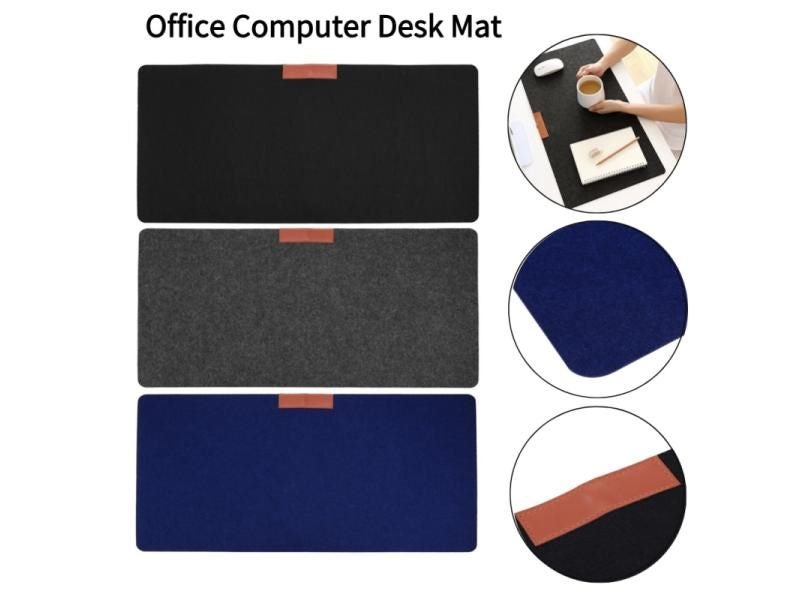 Large Mousepad Anti-slip Desk Mat Home Office Desk Table Mat Keyboard Felt Carousel 2