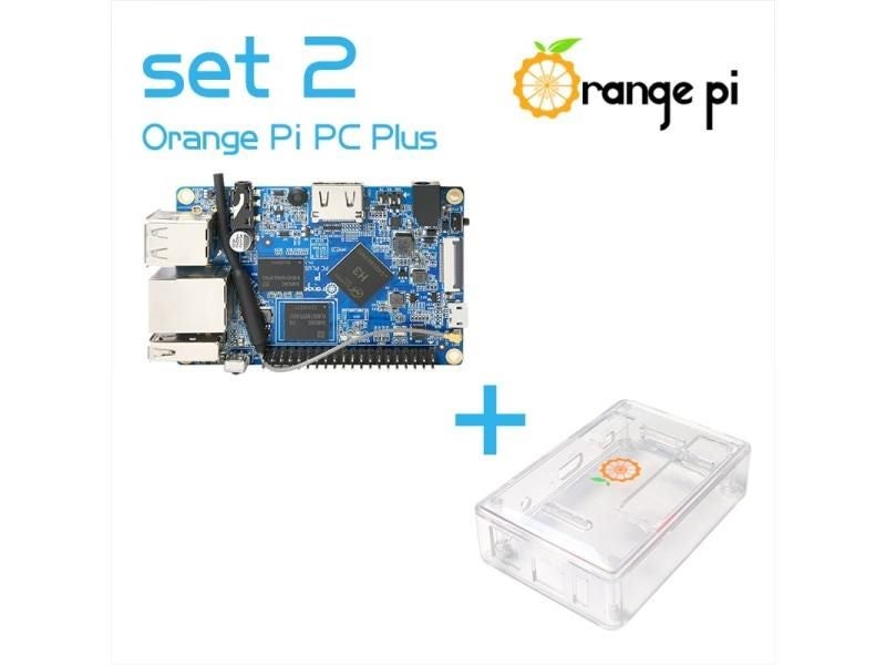 Orange Pi PC Plus Transparent ABS Case Run Android 4.4 Ubuntu Debian Image Carousel 1