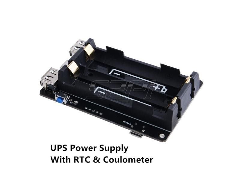 52Pi Original 18650 UPS With RTC Coulometer Pro Power Supply Device Extended Carousel 1