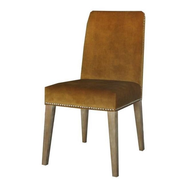 Rembrandt Pascal Dining Chair - Dark Mustard Velvet Carousel 2