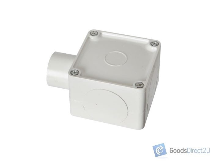 Conduit Junction Box, One Way - 32mm (Grey) - JAJ Carousel 1