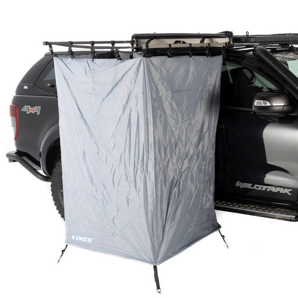 Adventure Kings Side Awning 2x2.5m UPF 50+ Waterproof+Instant Awning Shower Tent Carousel 2