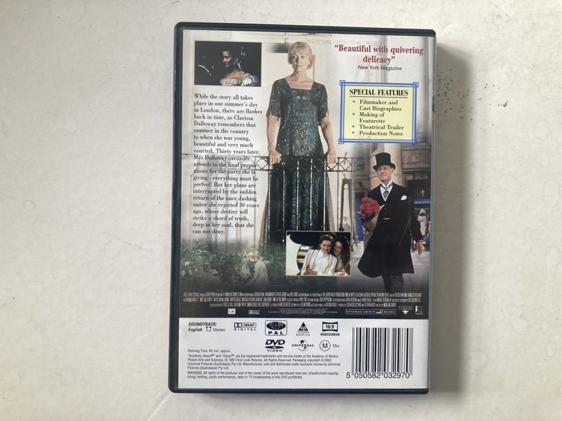 Mrs Dalloway; Vanessa Redgrave, Natasha McElhone, Rupert Graves62937632399363111