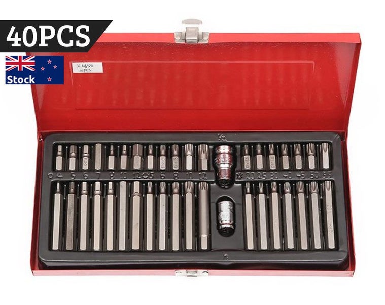 Torx Star Hex Socket Set 40pcs Carousel 1