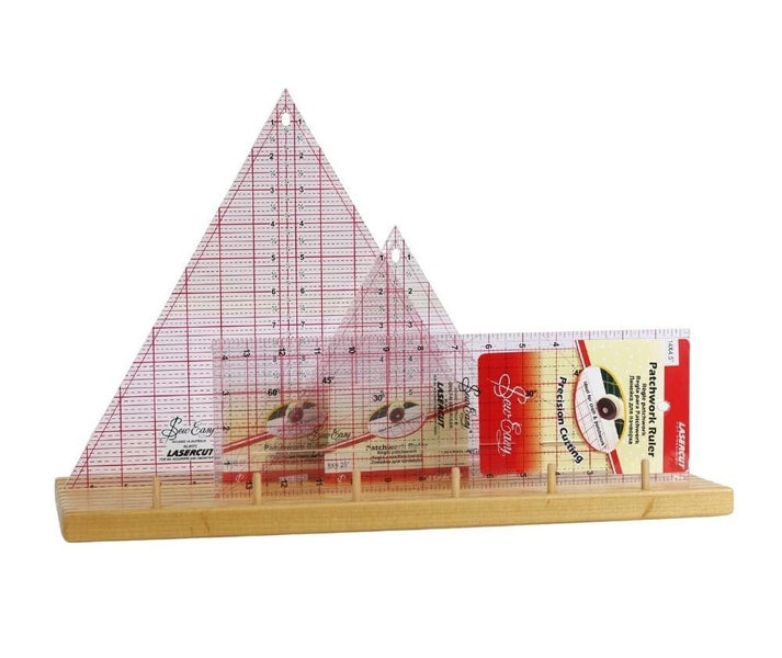 Sew Mate Wooden Ruler Stand - Large Carousel 2