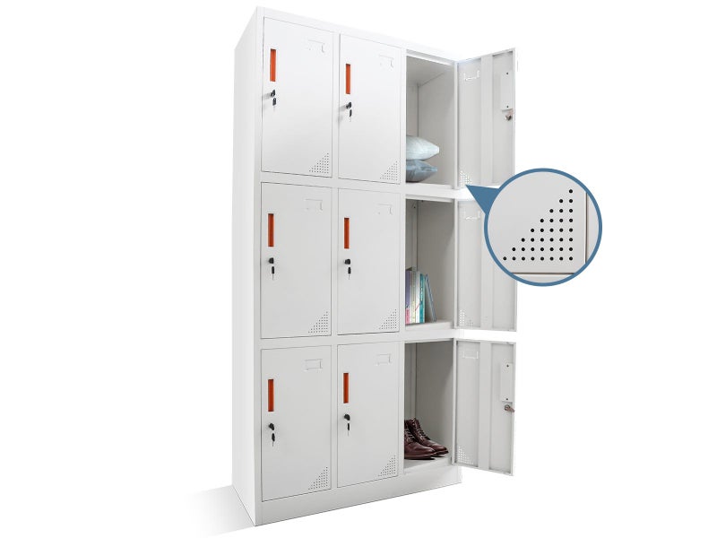 9 Door Locker Carousel 2