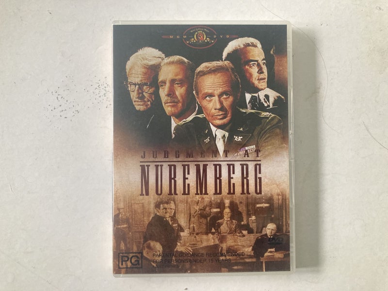 Judgment at Nuremberg; Spencer Tracy, Burt Lancaster, Marlene Dietrich