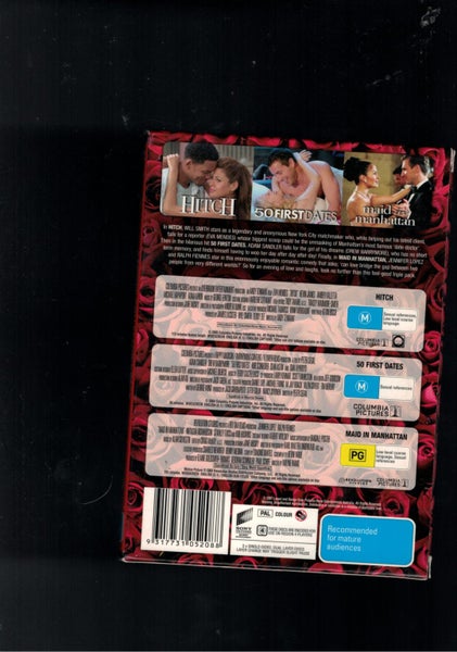 Hitch / 50 first dates / Maid in Manhattan63003795567491111