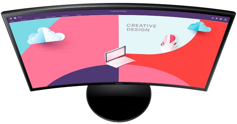 SAMSUNG 27" 1800R Curved Monitor 75Hz 75x75 VESA Mount - 3 Years NZ Warranty Carousel 1