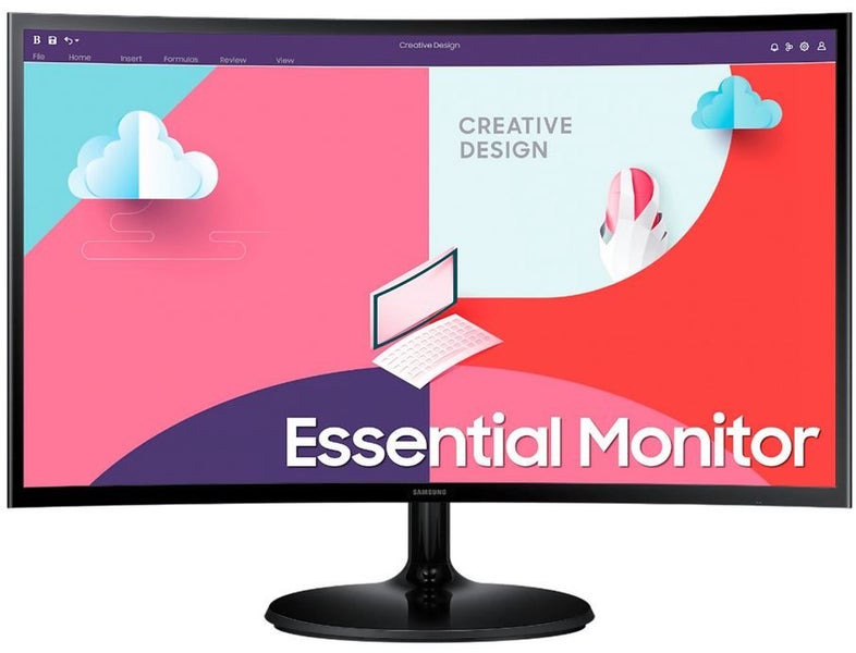 SAMSUNG 27" 1800R Curved Monitor 75Hz 75x75 VESA Mount - 3 Years NZ Warranty Carousel 2