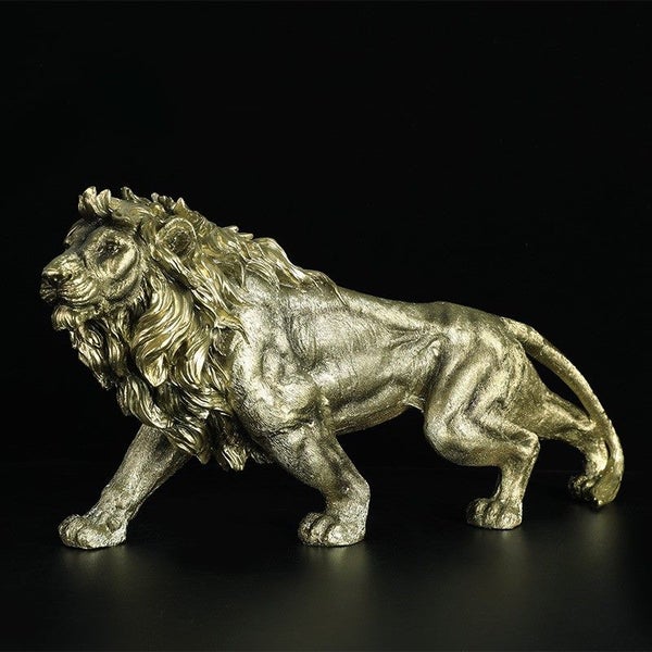 Guardian Lion King Statue Carvings Art Lion Sculpture *Local Buy* Carousel 2