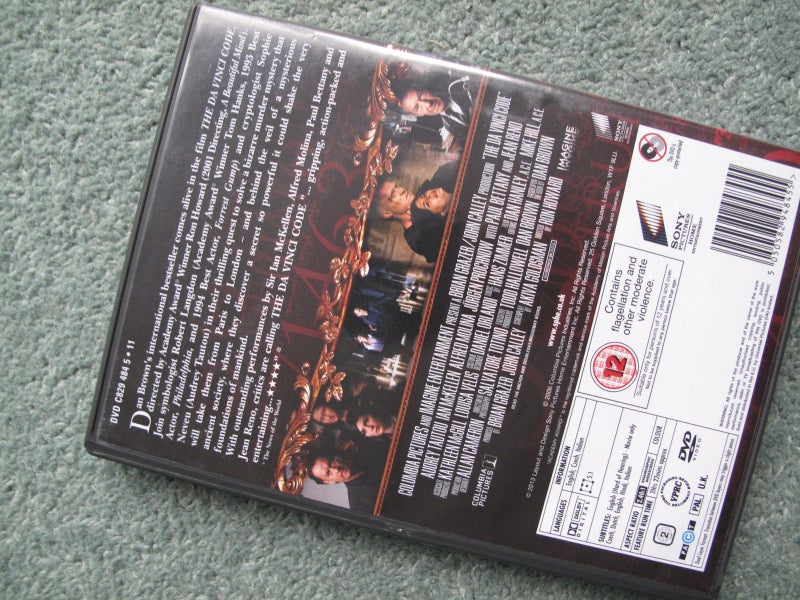 The Da Vinci Code - DVD :) Carousel 2