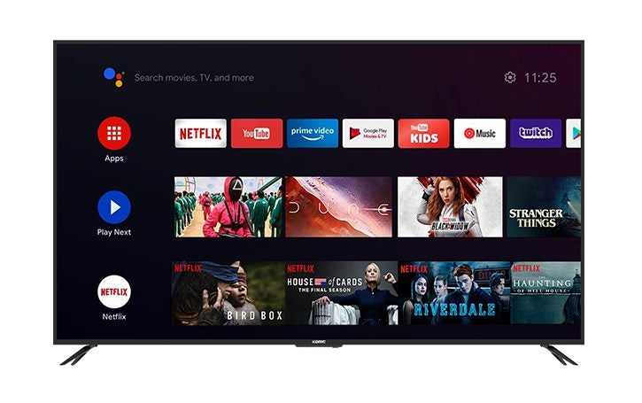KONIC 75" 4K Android Smart TV Carousel 1