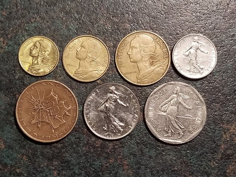 FRANCE - Set of 7 Coins Carousel 2