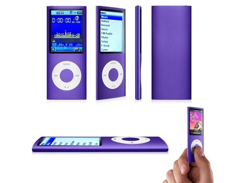 1.8 Inch Mp3 Player With 16GB 32GB Fm Radio Video E Book Carousel 1