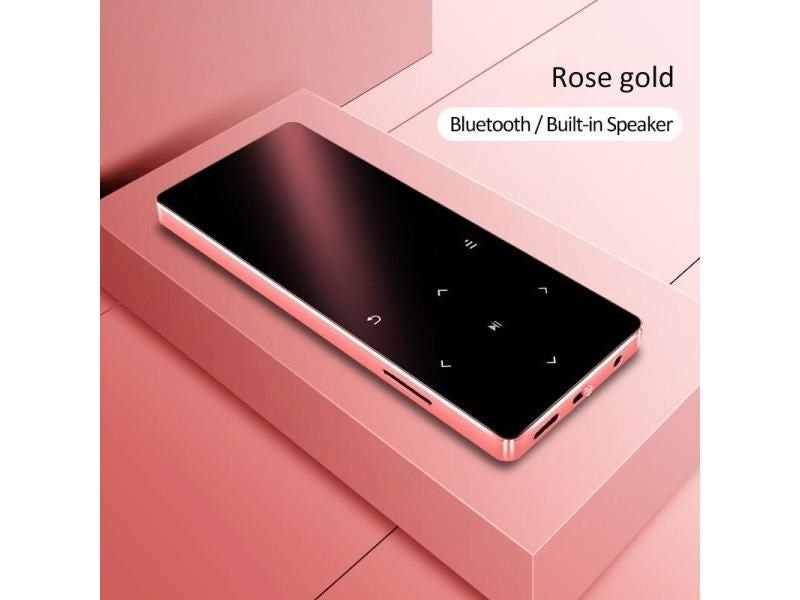 Bluetooth MP3 Player Speaker Hifi Metal Portable Walkman With Fm Radio Carousel 1