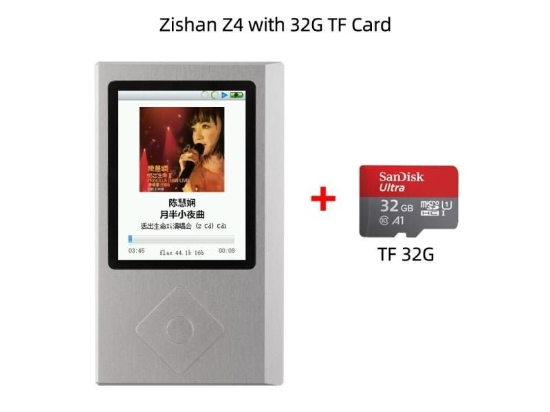 Zishan Z4 Portable Z5 MP3 Music Player Dual ES9038Q2M HIFI DAC AMP Bluetooth Carousel 1