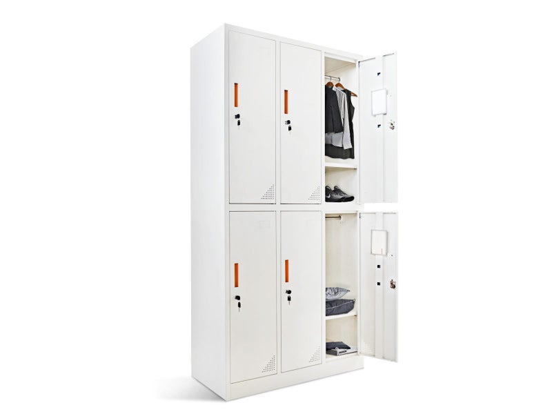 Lockers 6 Doors Carousel 1