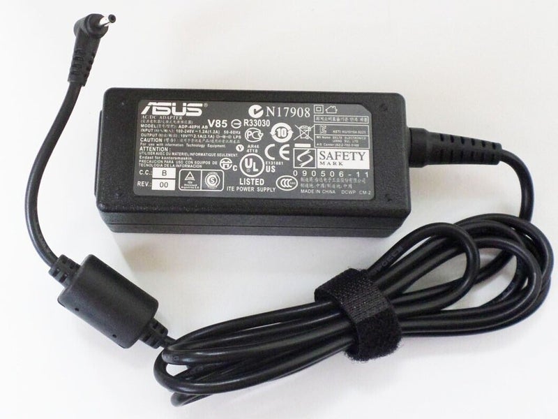 19V 2.1A For ASUS Eee PC Seashell 1225B 1225C 1015PED 1015T 1015B