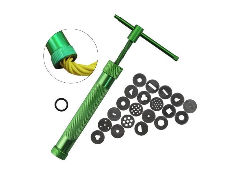 High Quality Green Clay Extruders Clay Sugar Paste Extruder Sculpture Machine Carousel 1
