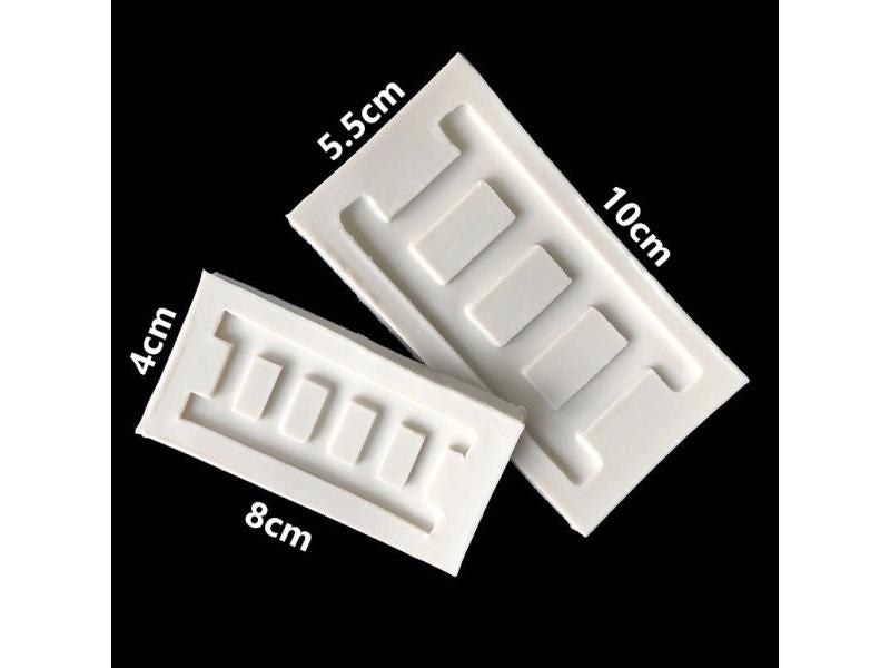 New DIY Silicone Cake Mold Ladder Design Fondant Cake Decorating Tool Chocolate Carousel 2