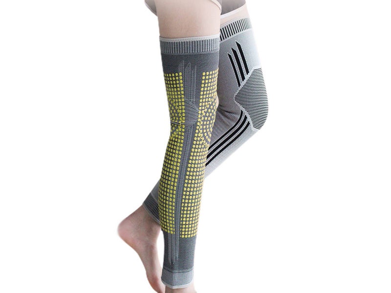 L Size Double Side Self Heating Extended Knee Pads Knee Sleeve Leg Support Brace Carousel 2